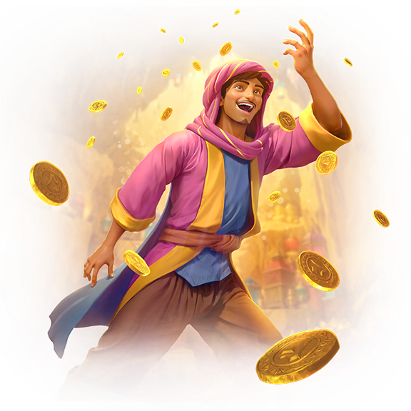 ภาพโปรโมตเกม Alibaba's Cave of Fortune