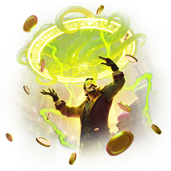 ภาพโปรโมตเกม Forbidden Alchemy