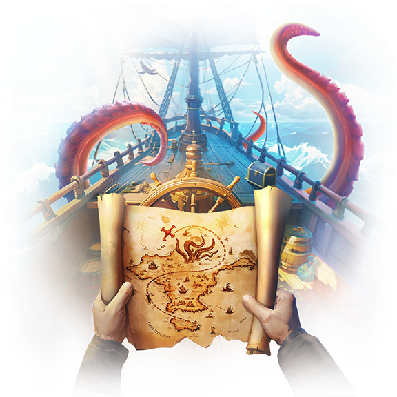 ภาพโปรโมตเกม Kraken Gold Rush