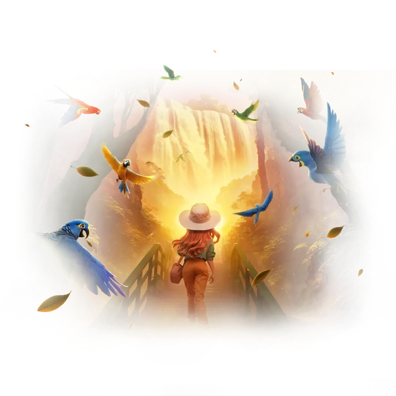 ภาพโปรโมตเกม Wings of Iguazu