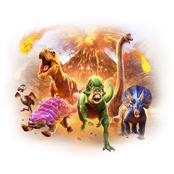ภาพโปรโมตเกม Jurassic Kingdom