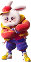 มาสคอตกระต่ายจากเกม Fortune Rabbit
