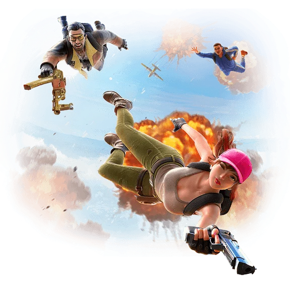 ภาพโปรโมตเกม Battleground Royale