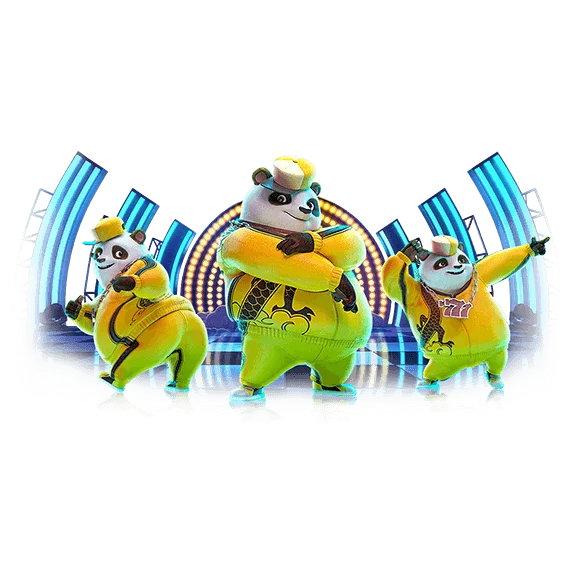 ภาพโปรโมตเกม Hip Hop Panda