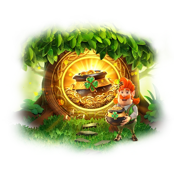 ภาพโปรโมตเกม Leprechaun Riches