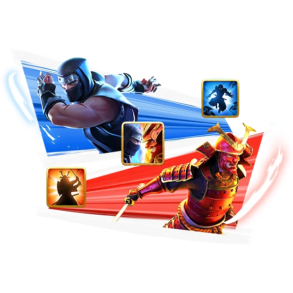 ภาพโปรโมตเกม Ninja vs Samurai