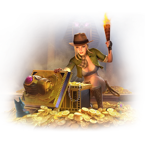 ภาพโปรโมตเกม Raider Jane's Crypt of Fortune